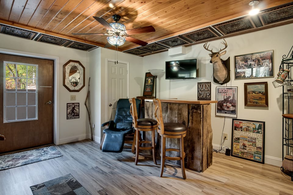 Lower Level with bar