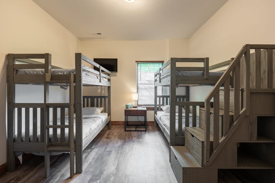Bedroom 3~ Downstairs- 2 Twin Bunk Beds