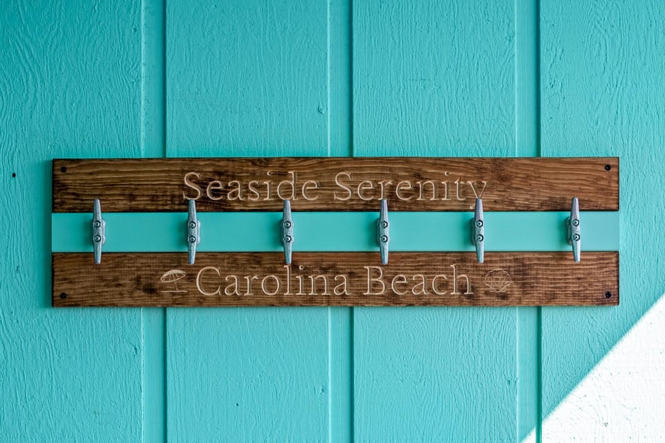 Hang your towels here at Seaside Serenity 