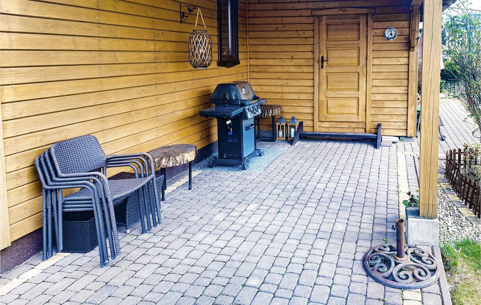 outside