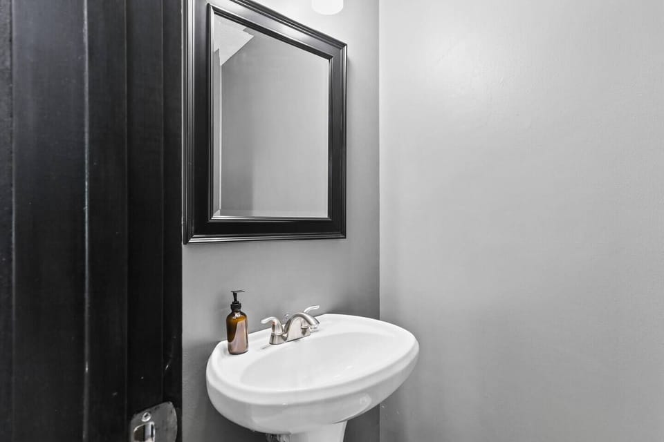 Half bathroom located on the main floor. 