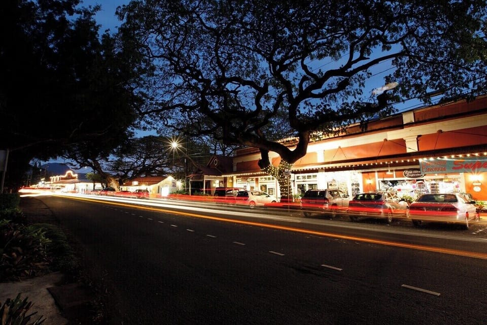 Koloa Town at sunset