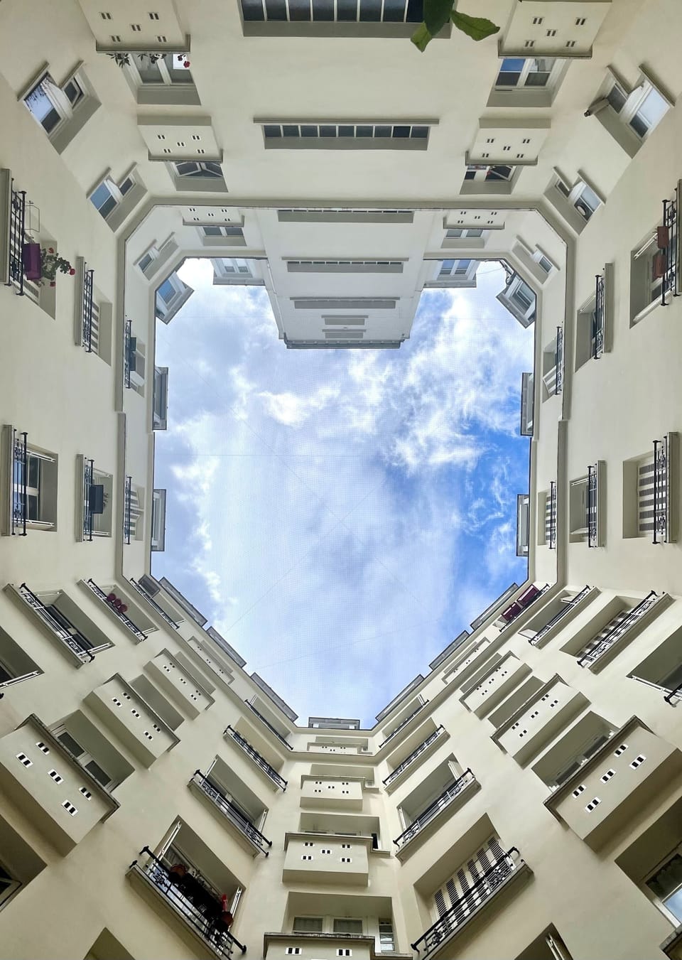 Exterior view of the building