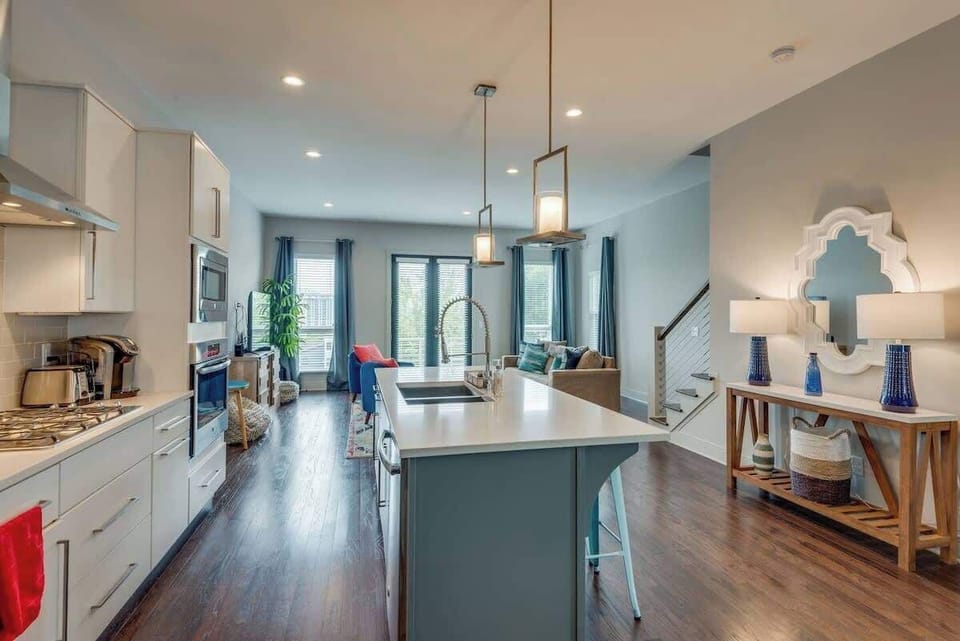 Enjoy plenty of room to relax and gather in this spacious main-level living area.