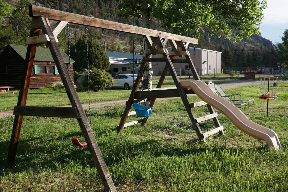 Enjoy amenities such as our playground, horseshoe pits, and propane grills.