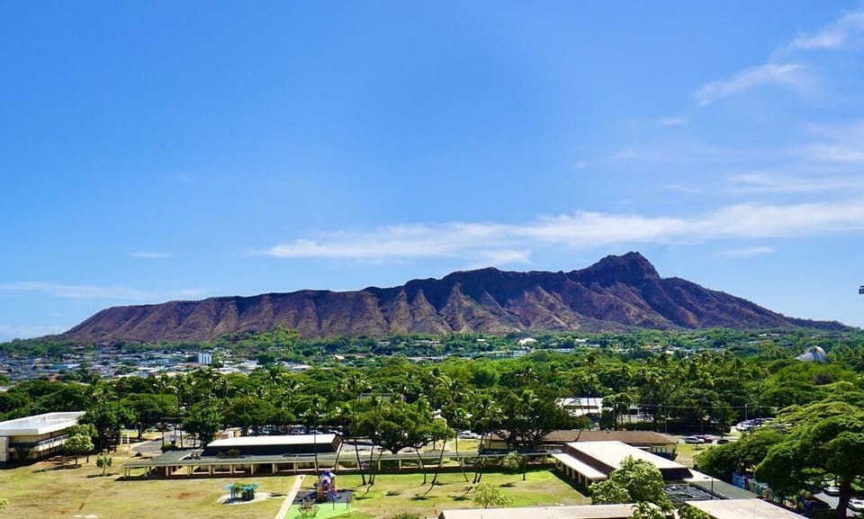 Diamond Head View from the balcony!