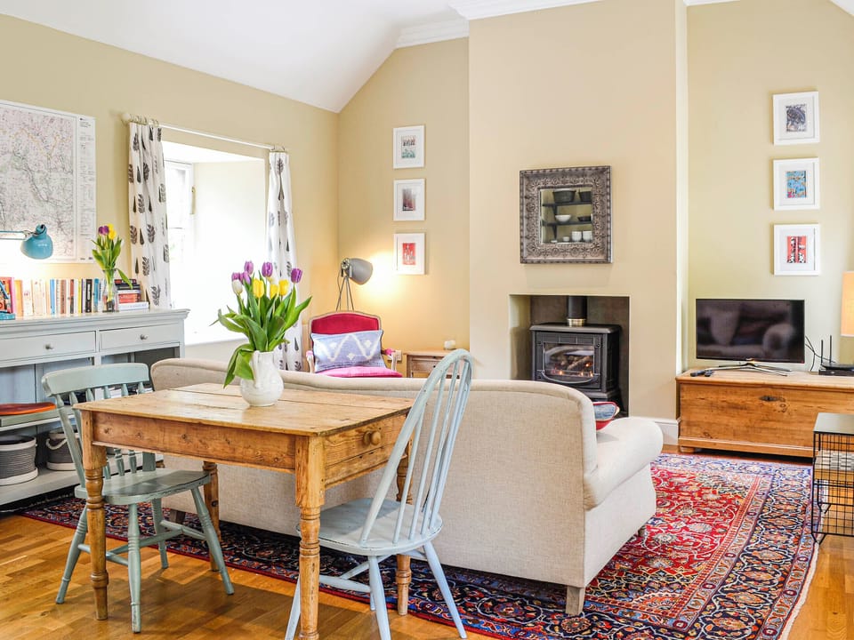 Open plan living space | Rose Cottage, Blairgowrie