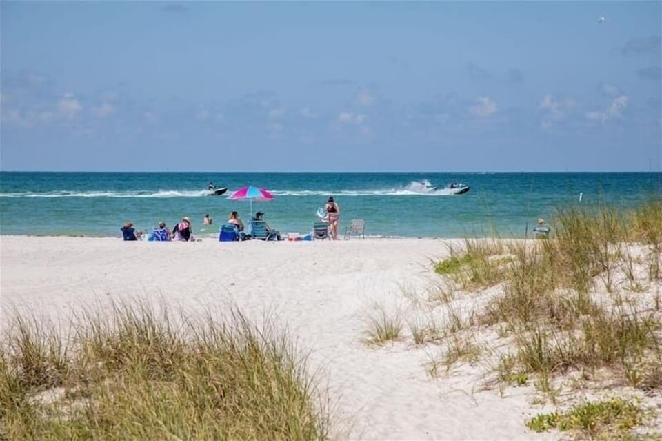 Direct beach access