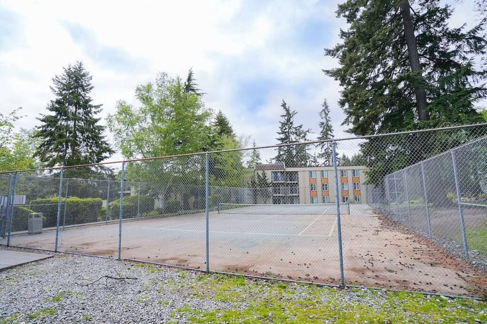 Nearby tennis court