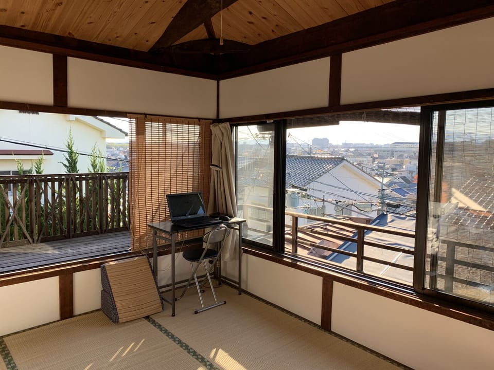 Rent Munetada house in Kyoto  - Bedroom (futons)
