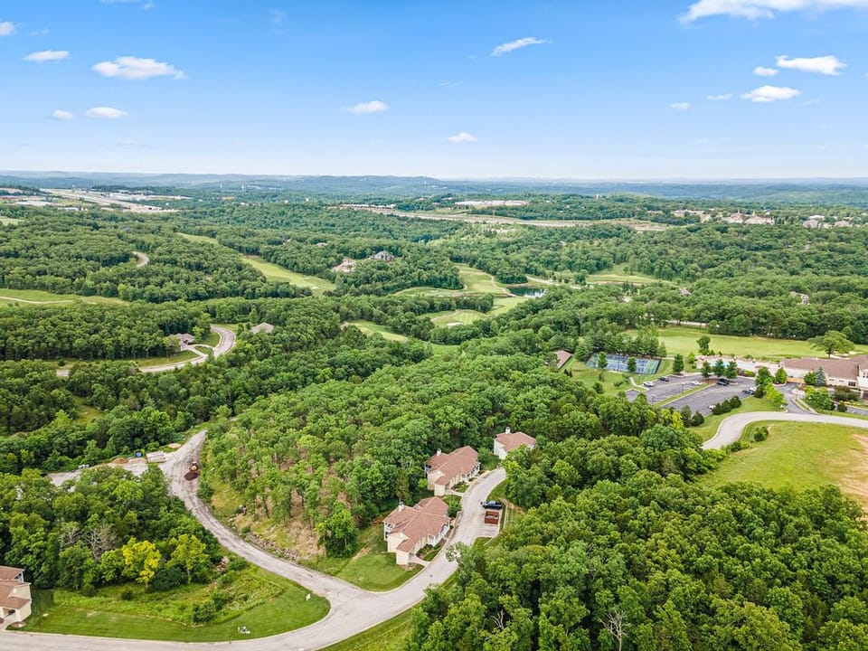 The amenities are a short walk away from the villa