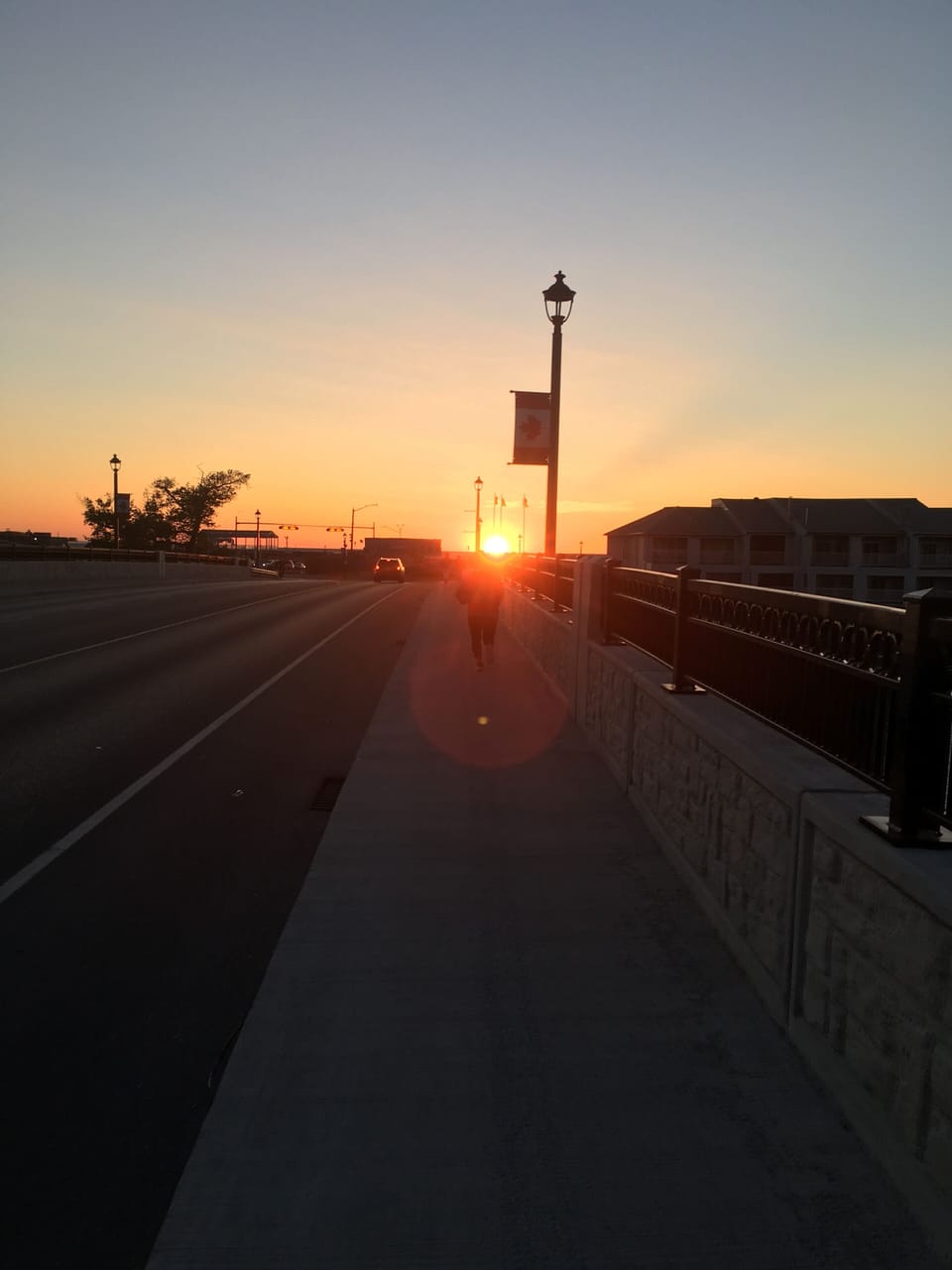 Just a short walk over the bridge to the beach!