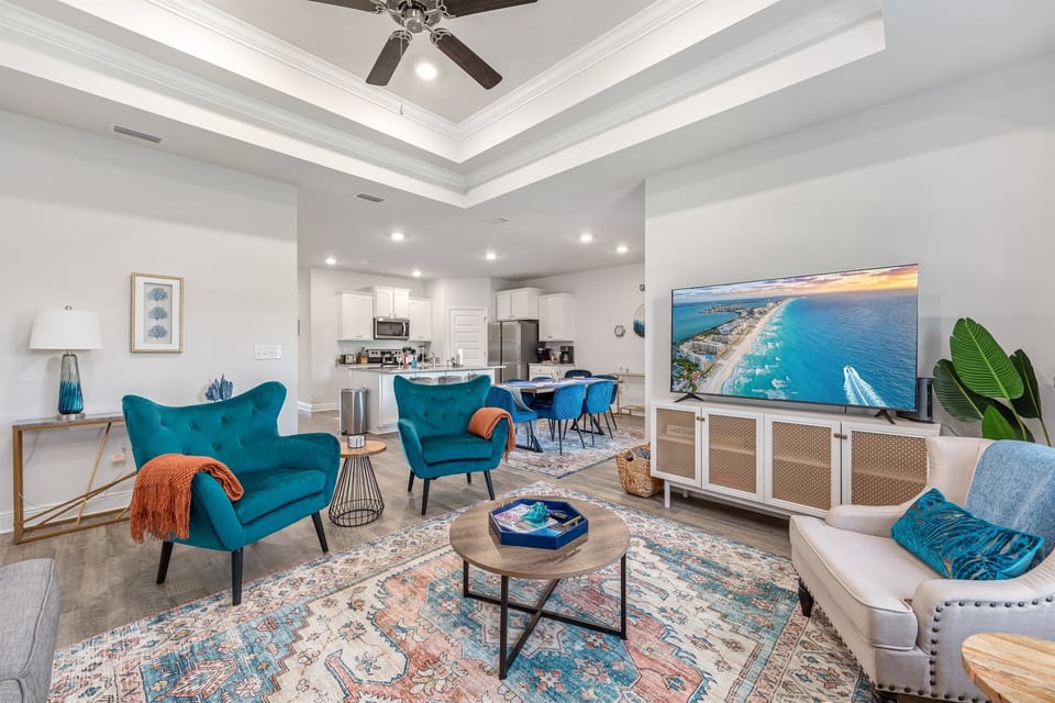 Living Room with sleeper sofa