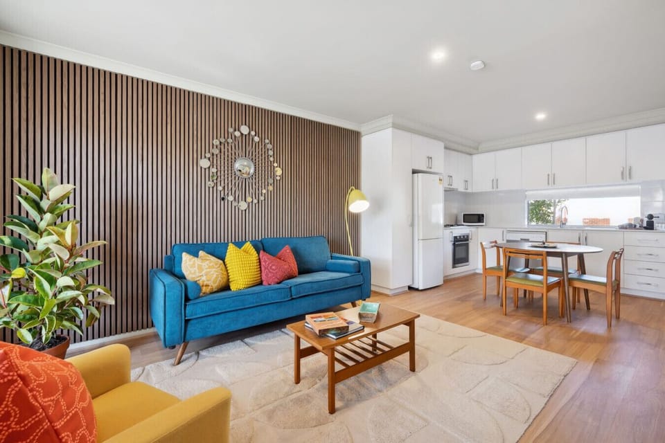 Open-plan lounge, kitchen, and dining