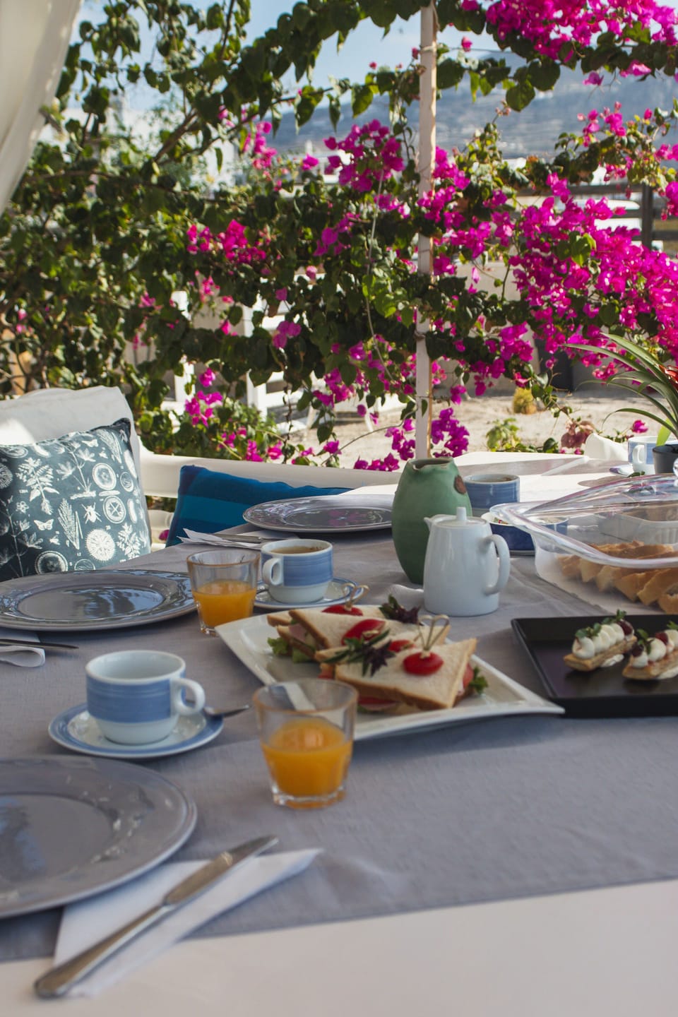pure bliss: our famous, delicious homemade breakfast is served daily