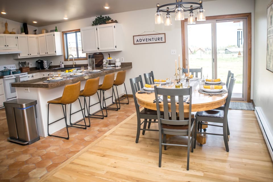 “The fondest memories are made when gathered around the table.” -unknown