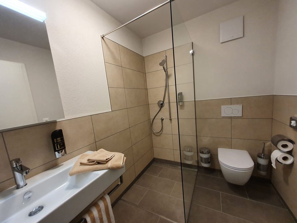 Double Room, Accessible, Private Bathroom (barrierefrei) | Bathroom
