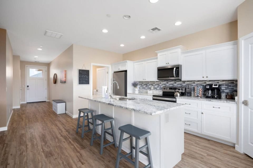 Open kitchen concept