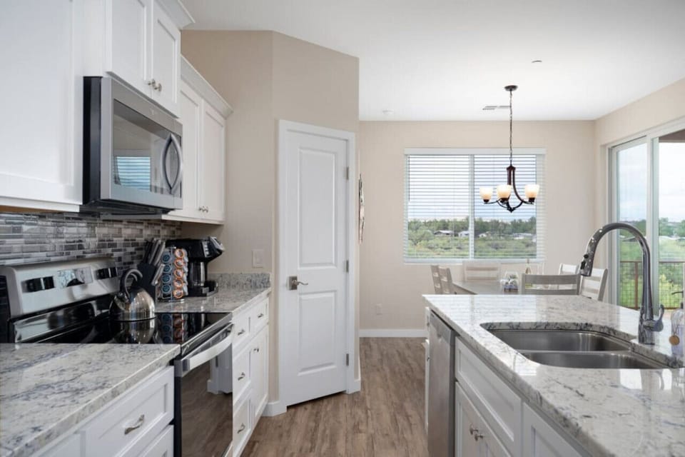 Pantry has essentials + a booster seat for your little one!
