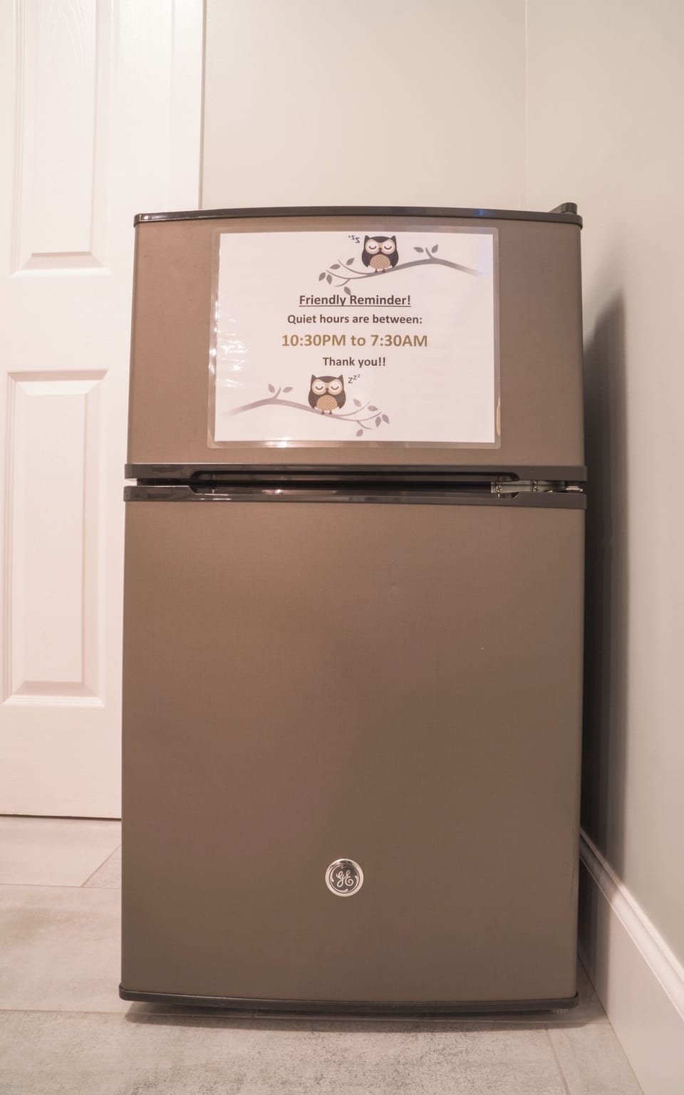 Mini fridge