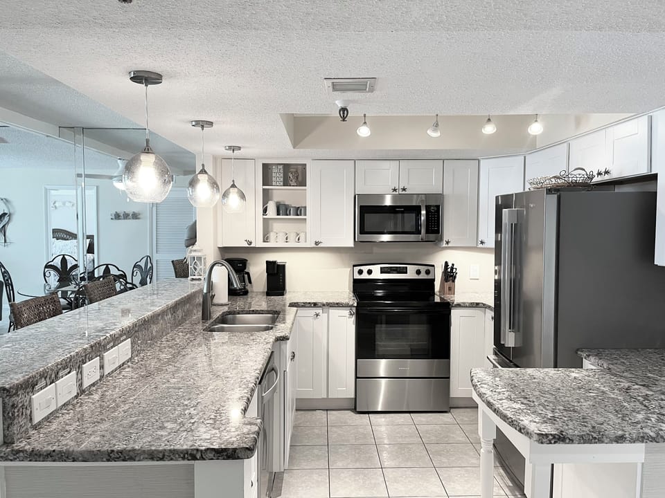 Fully appointed kitchen