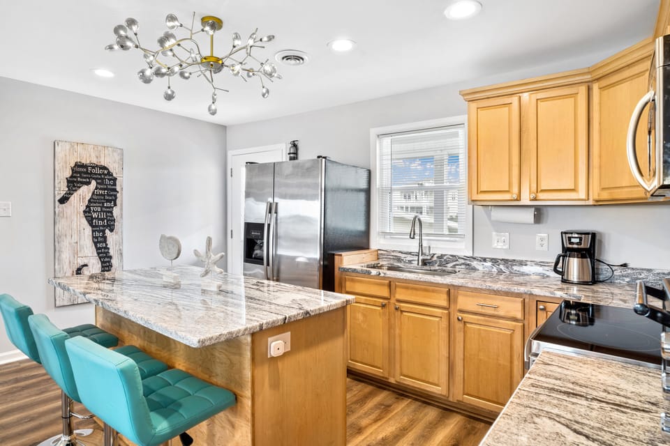 Open Kitchen for interaction with everyone.