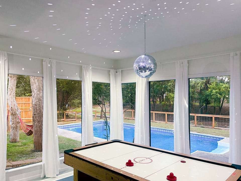 Let the disco ball spin as your family spends the evening playing games and making memories. 