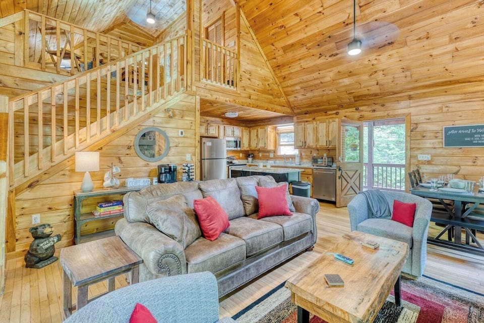 Relax on the couch with your favorite book or binge watch your favorite shows