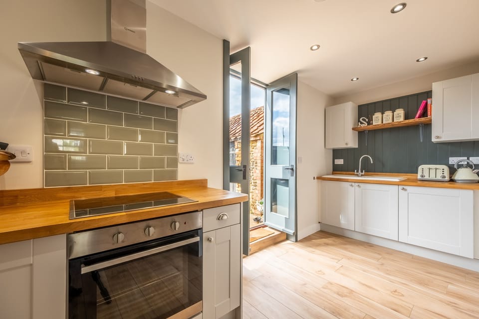 Ground floor: Kitchen area