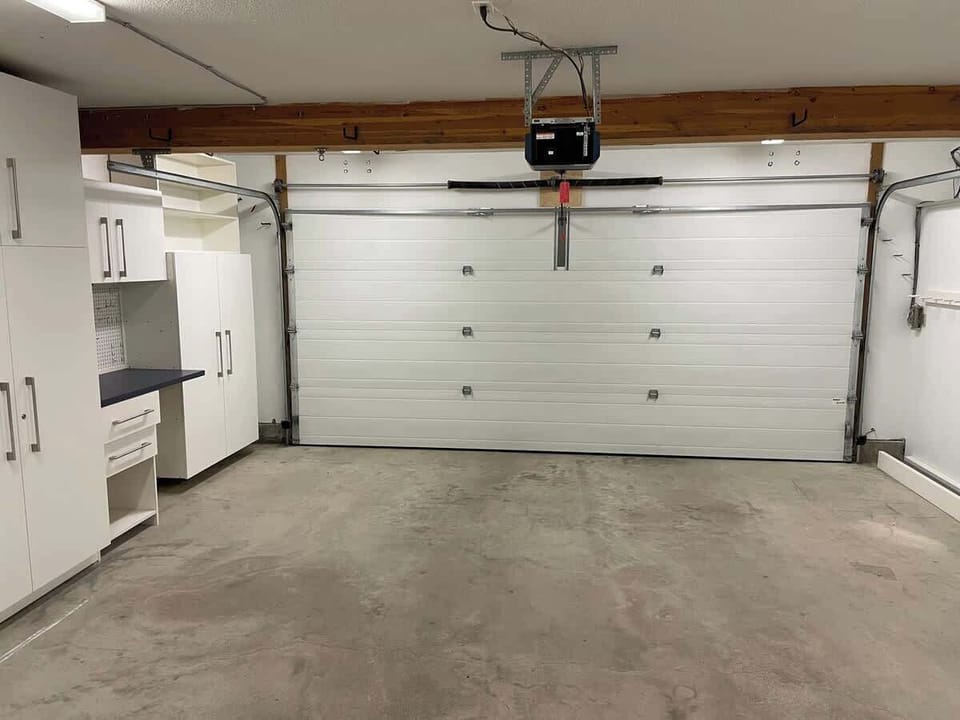 Private Garage / Ski & Bike Storage Area