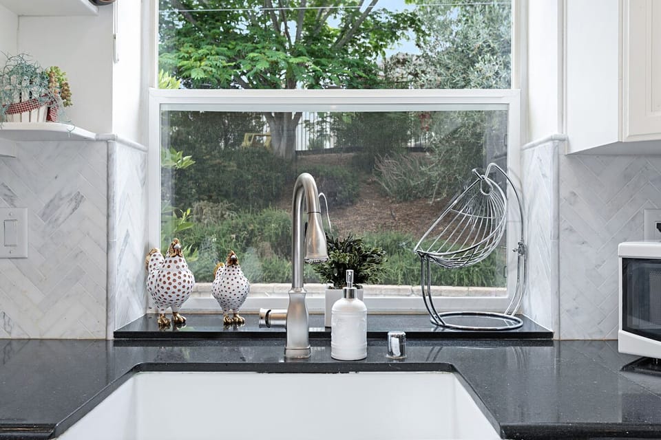 Views everywhere.  Even from the kitchen.