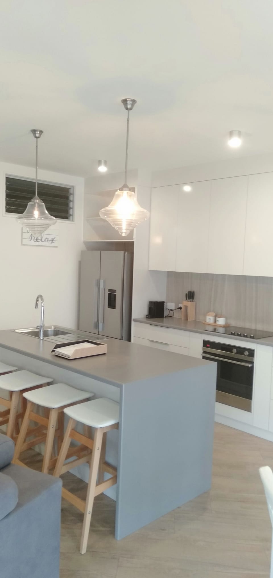 modern fully equipped kitchen
