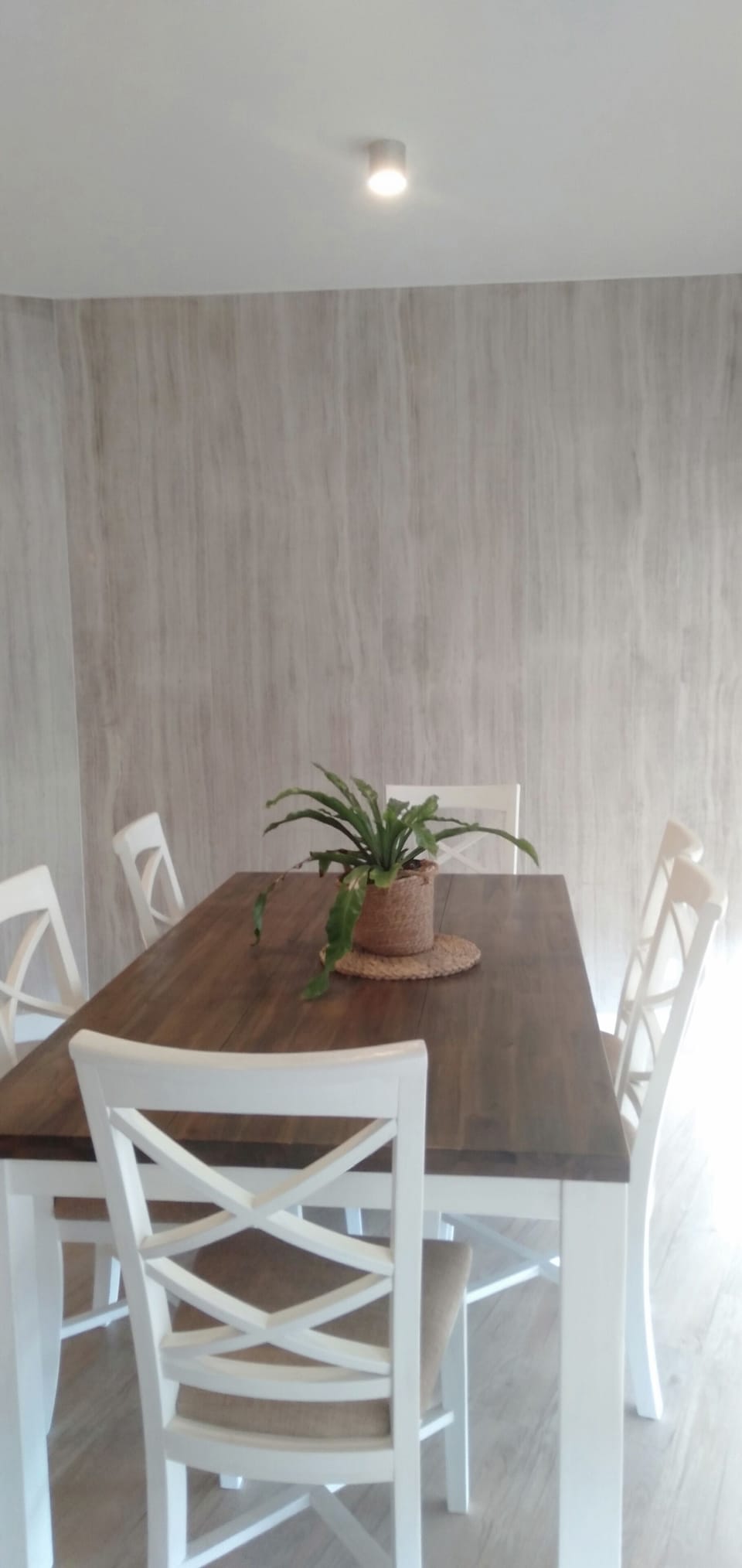 dining table and seats