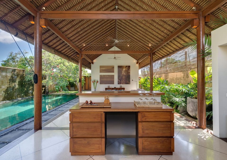 Standard Villa, 2 Bedrooms, Non Smoking, Pool View | Private kitchen | Full-size fridge, oven, stovetop, toaster