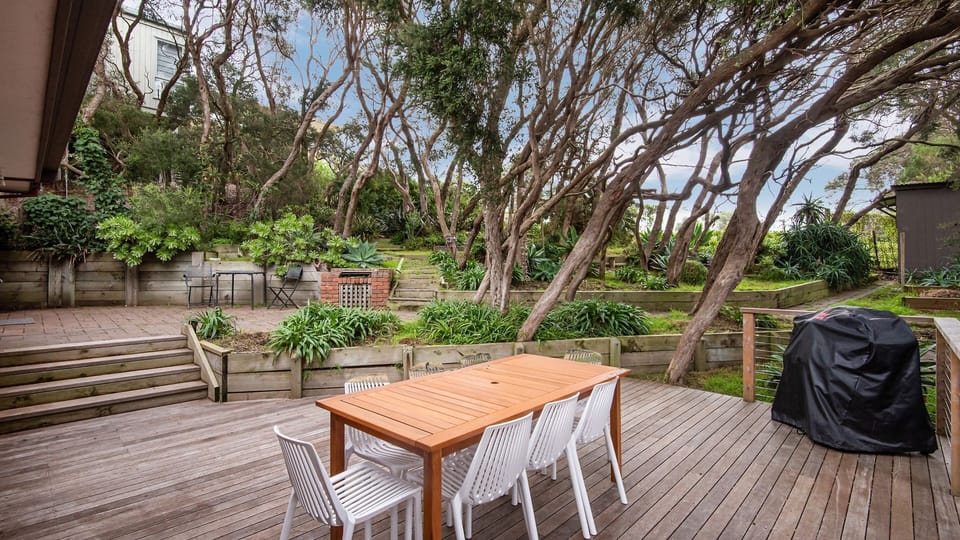 Enjoy  our charming alfresco dining area.