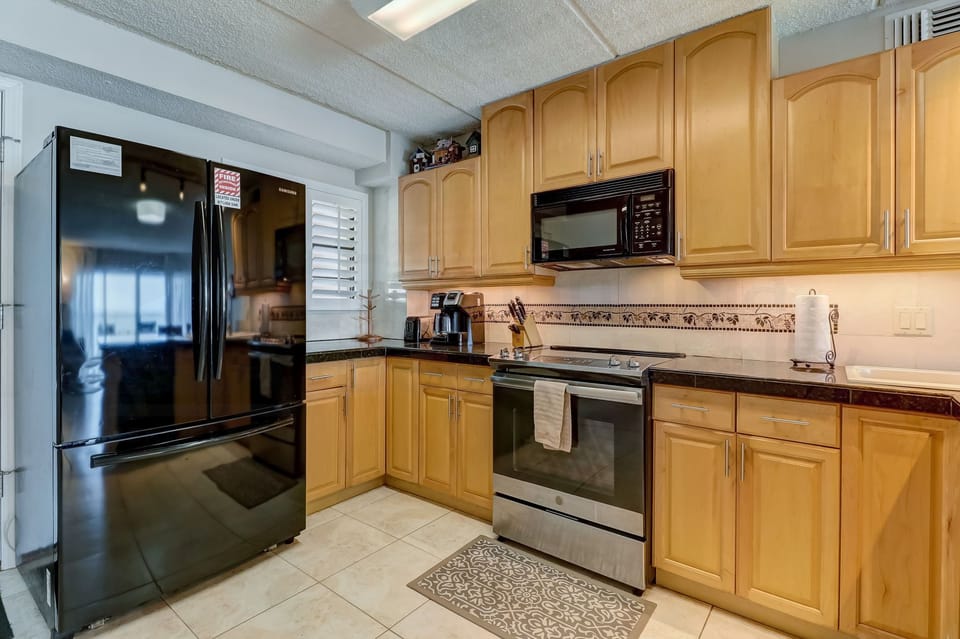 Kitchen with Ocean View