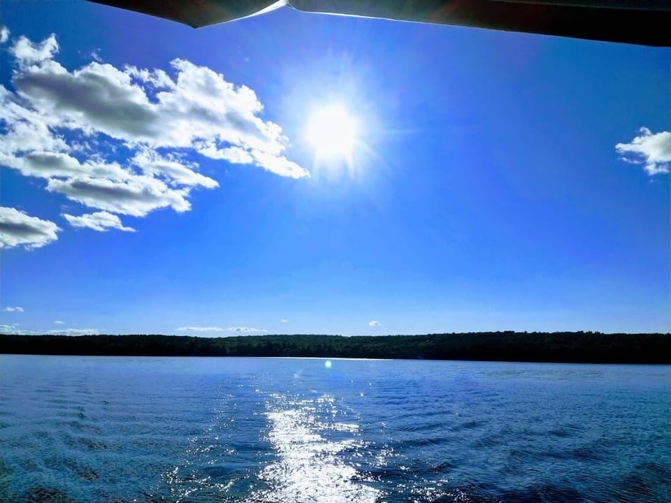 Beautiful day out on the water! A quiet hidden gem with less traffic and noise.