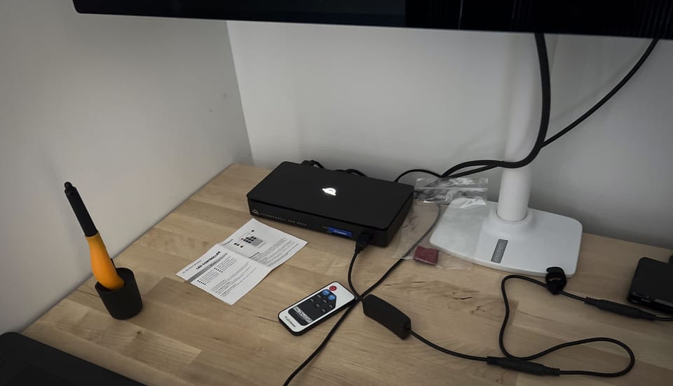 OWC Thunderbolt w/ CF Express, SD reader, USB, ethernet.