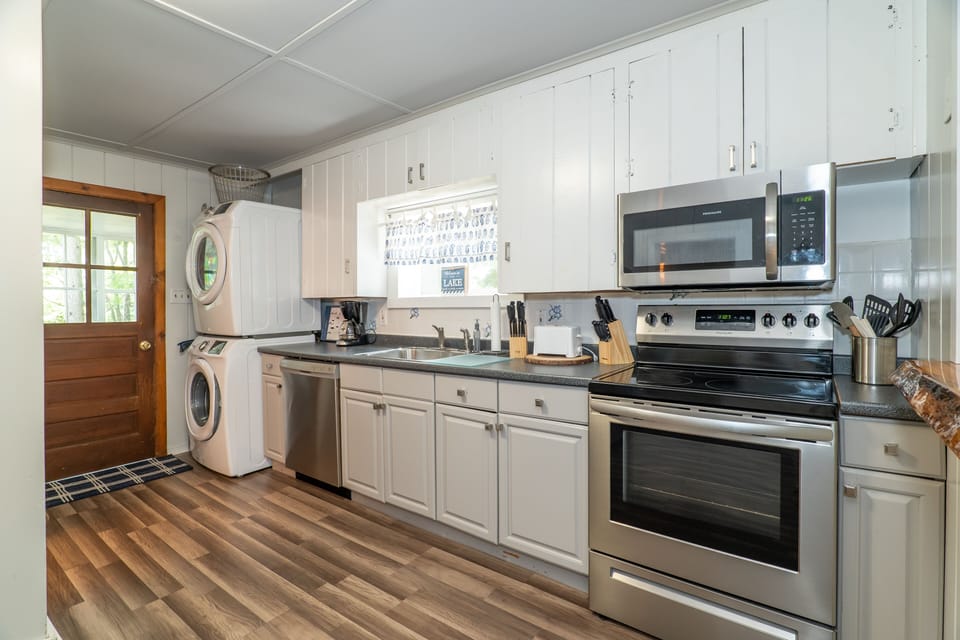 Fully stocked with all your kitchen needs.