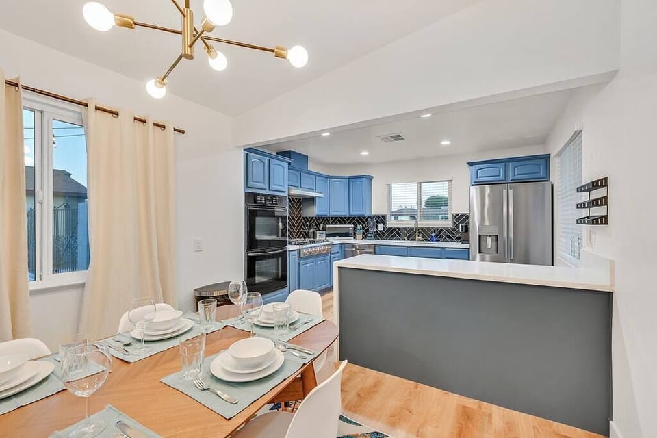 Kitchen fully stocked