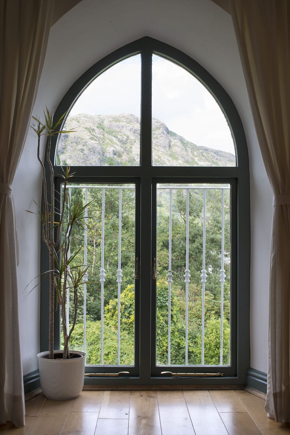 Chapel Bank House Coniston lake district mountain view