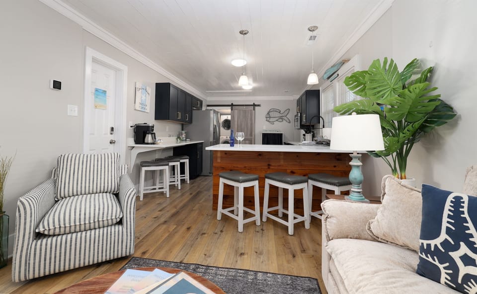 Open living at the beach