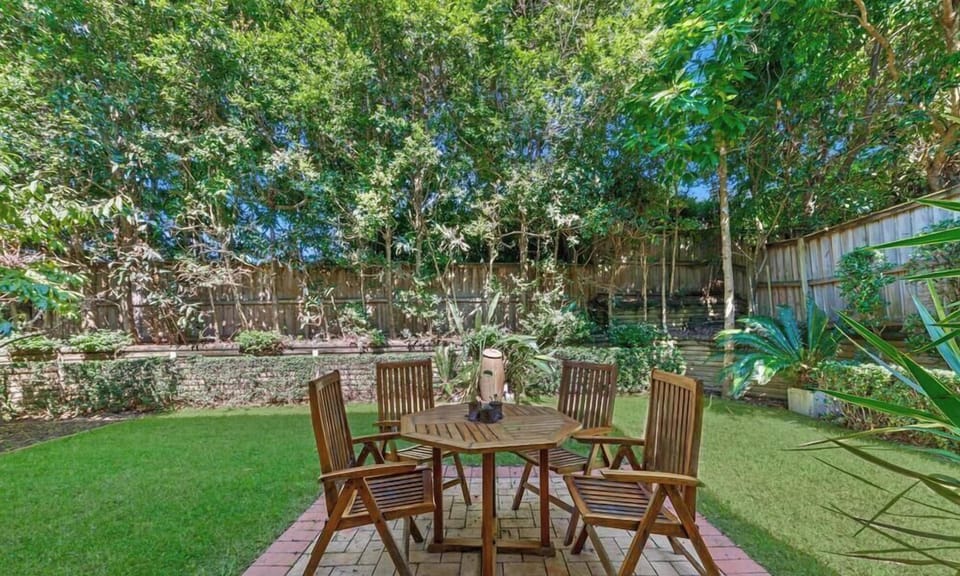 Small outdoor space to unwind during your stay