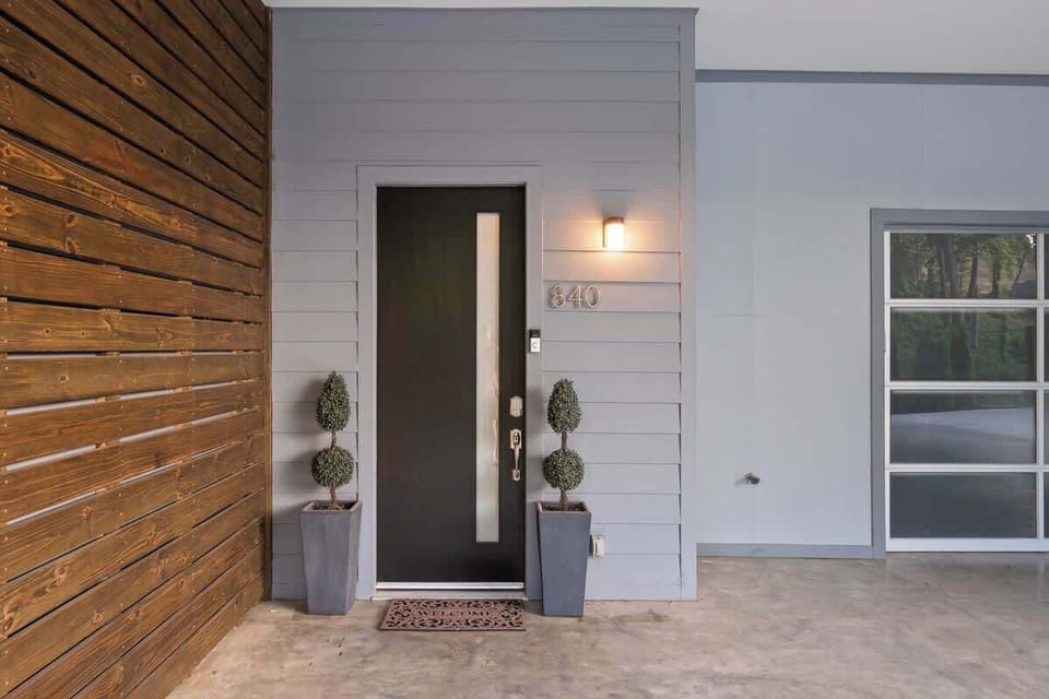 Front door entrance.