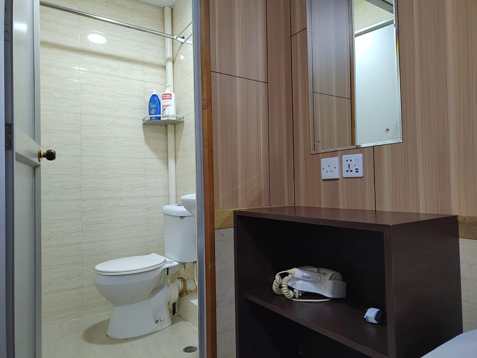 Triple Room | Bathroom | Shower, free toiletries, hair dryer, towels