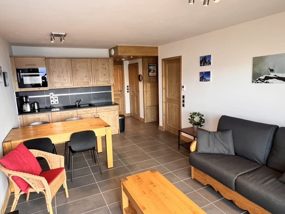 Open plan living area