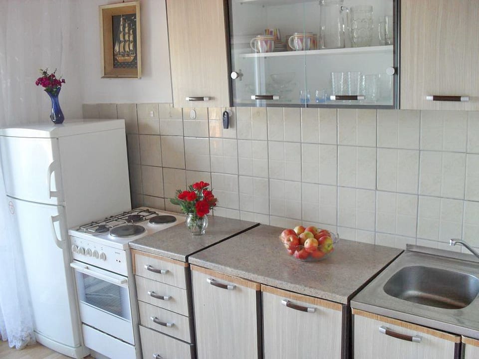 Apartment (Three Bedroom Apartment with Balcony ) | Private kitchen | Fridge