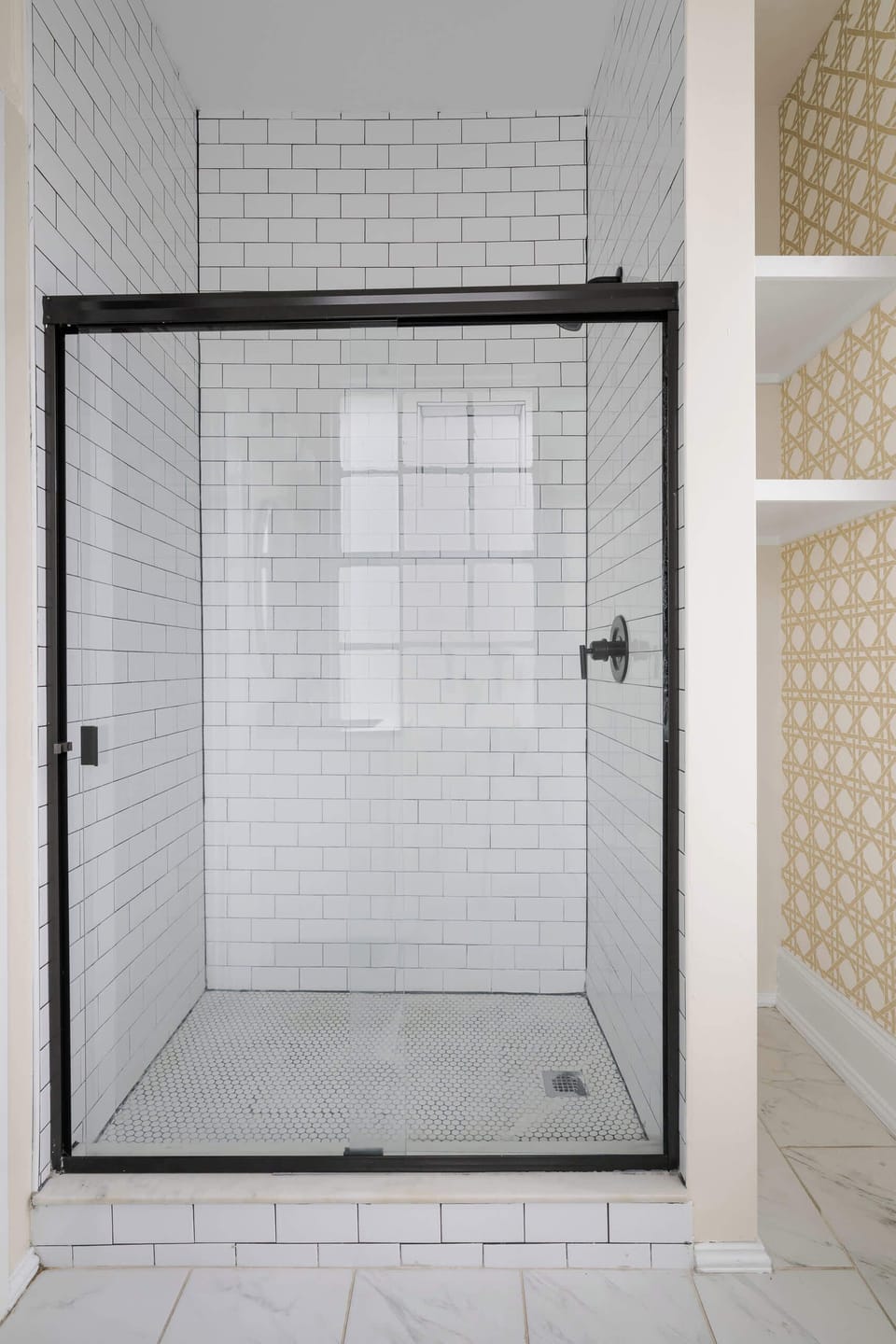 Bathroom 2: Walk-in Shower 