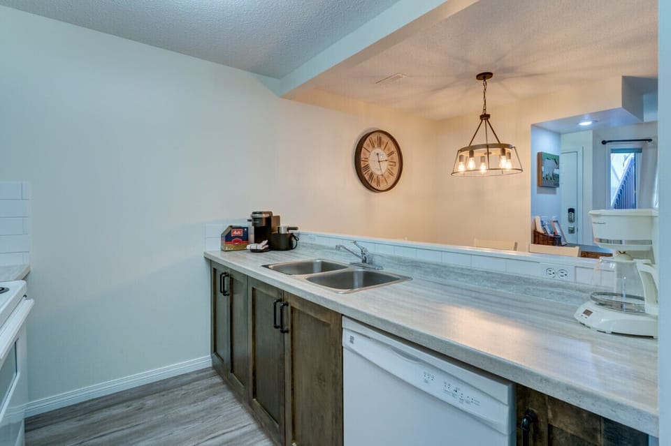 The kitchen.
