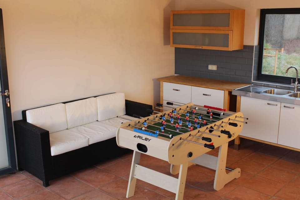 Pool house with Table Football